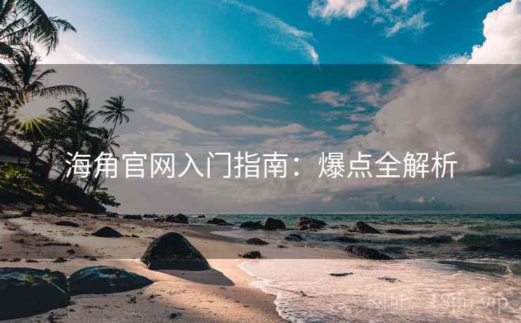 海角官网入门指南：爆点全解析